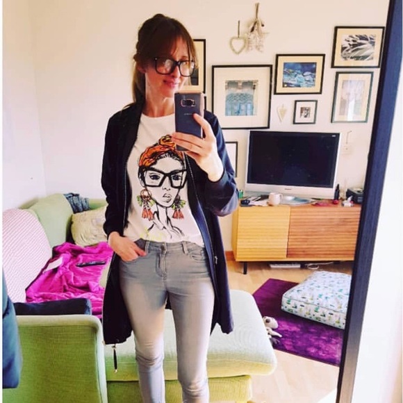 ZARA Front Print Shirt - Picture 8 of 8